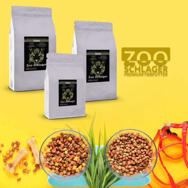 Katzenfutter Huhn mit Thunfisch und Lachs Premium 70% Fleisch Getreidefrei