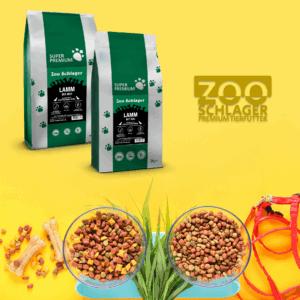 Super Premium Hundefutter mit Lamm & Reis für Ausgewachsene Hunde